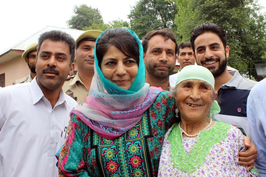 Mehbooba expresses gratitude to people